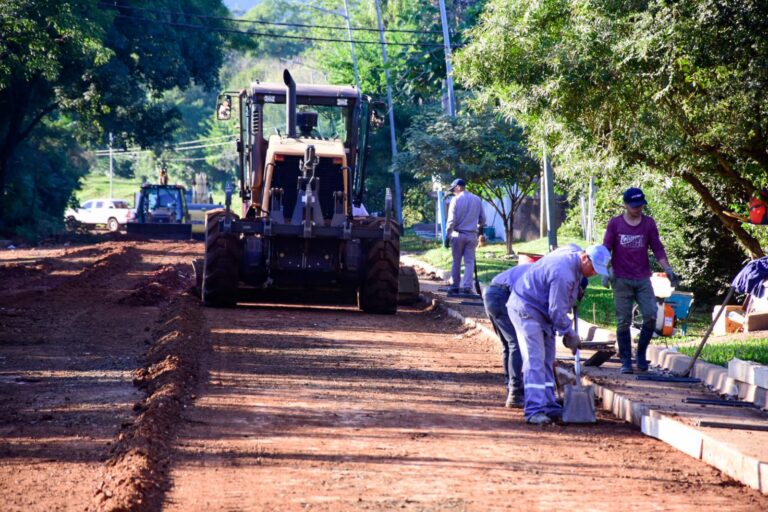Informe Municipal: Aseguran que avanzan las obras en Santo Tomé