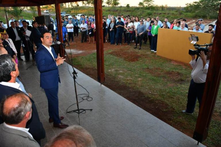 El Gobernador inauguró un nuevo destacamento PRIAR en el Paraje «Desiderio Sosa»