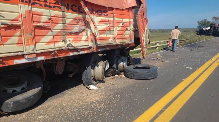 Camionero se descompensó al volante y por poco no provoca una tragedia en Ruta 14