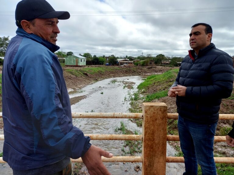 Aseguran que los trabajos en el arroyo Tapera mitigó en gran parte los efectos de las recientes lluvias