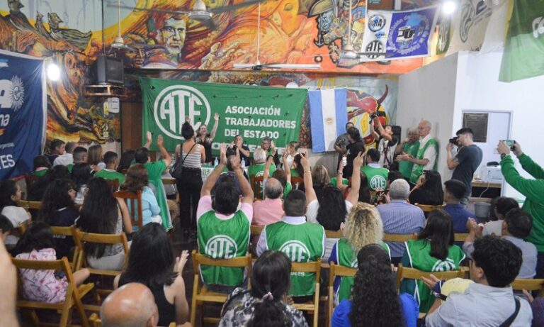 Desde Corrientes la conducción nacional de ATE convocó a la unidad para enfrentar el “ajuste regresivo”
