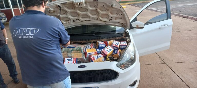 Aduana Incauta productos veterinarios que pretendían ingresar ilegalmente desde Brasil