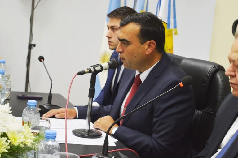 Con un discurso mirando hacia los comicios del 2025, Suaid hizo un llamado especial a la prudencia y al diálogo constructivo