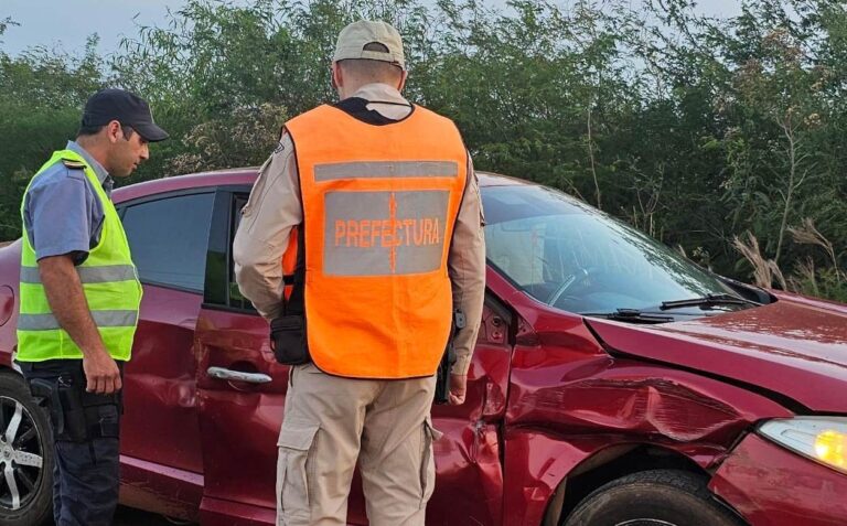 El vehículo que atropelló y mató a una motociclista es de San Javier, Misiones igual que el conductor y los 2 acompañantes