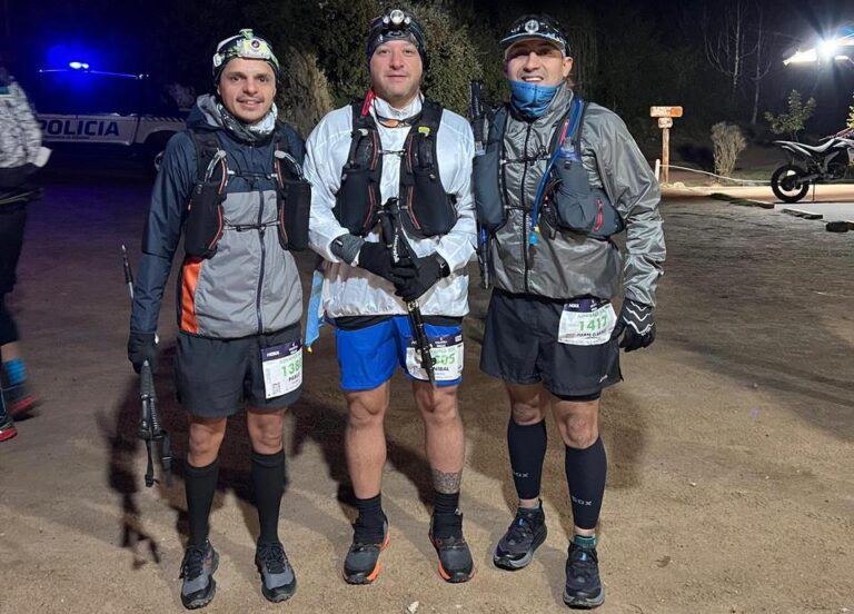 Tres santotomeños participaron de una prueba mundial de ultra trail en Córdoba