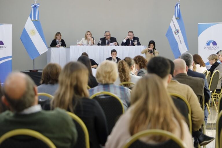 Santo Tomé fue sede de una histórica sesión de Diputados