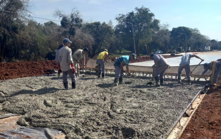 La Provincia avanza con la construcción del Paseo Costero de la ciudad de Santo Tomé