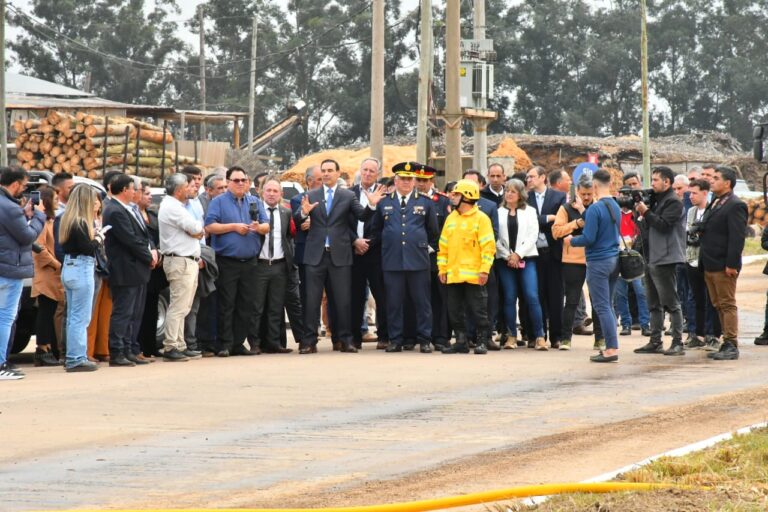 En la inauguración de una planta de pellet en Santa Rosa, el Gobernador destacó la potencialidad industrial de Corrientes