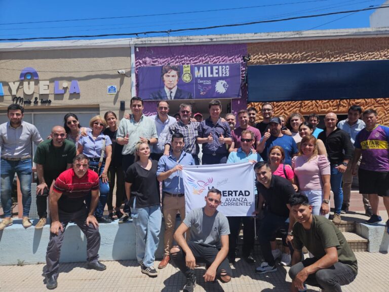 La Libertad Avanza prosigue con su actividad en varios puntos de la provincia