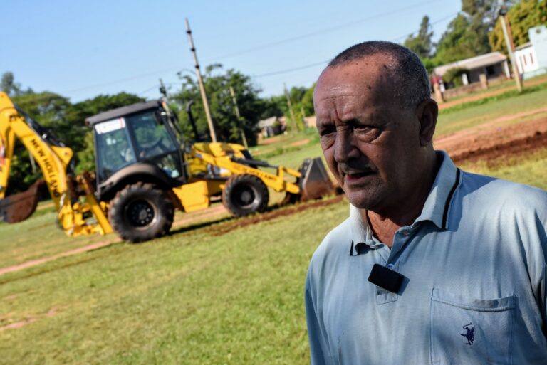 La AFI con ayuda del municipio reacondiciona su cancha