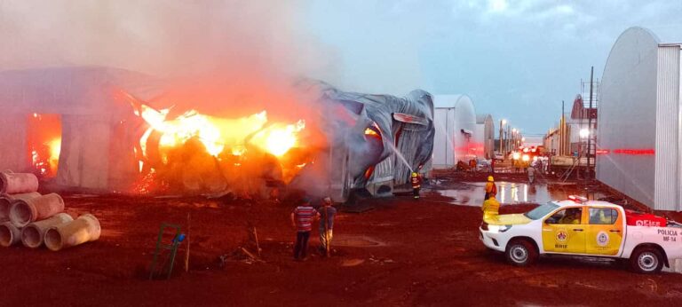 Incendio: Comunicado oficial de la productora de Yerba Mate Playadito