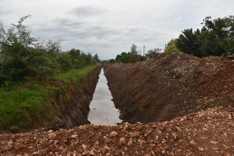 Desde la comuna aseguran que se avanza en obras para mitigar el impacto de las lluvias