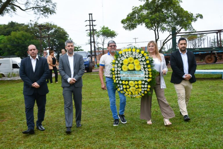 Emiliano Fernández homenajeó a ex combatientes de Malvinas: “El reconocimiento debe ser todo el año”