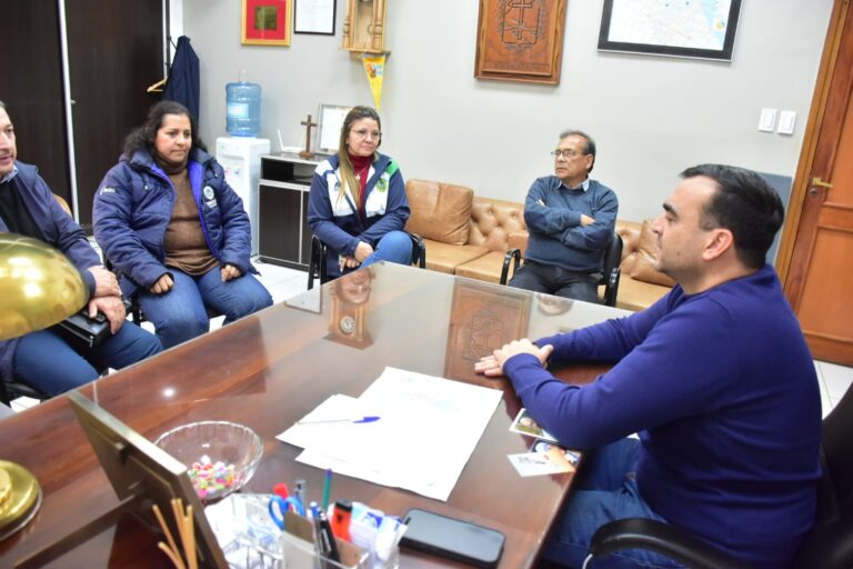 El ministro de Salud Pública Ricardo Cardozo visitó Santo Tomé