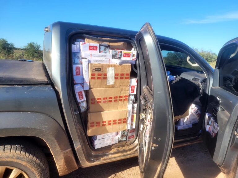 Golpe de Gendarmería Nacional al contrabando de cigarrillos en la zona de los Esteros del Iberá