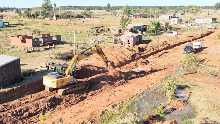 La comuna avanzan con mejoras estructurales para el paraje Curtiembre