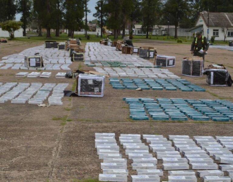 Incautaron mercadería de contrabando sobre la Ruta 14 valuada en $88 millones