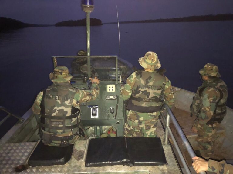 Prefectura refuerza la seguridad en la frontera de Corrientes con Brasil