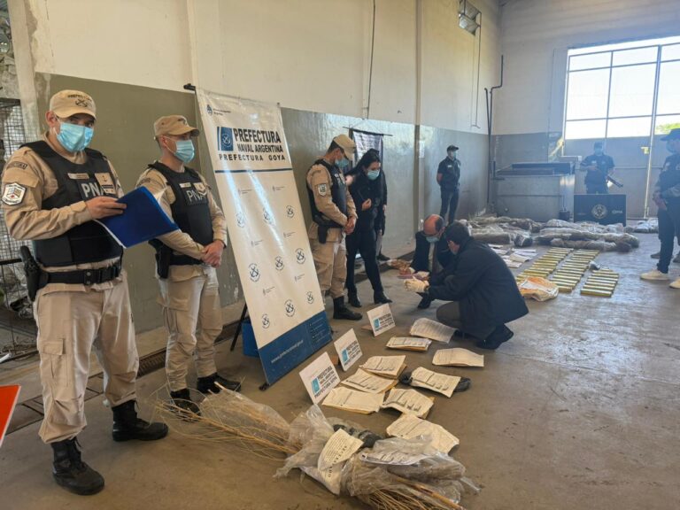 Goya: Incineraron estupefacientes secuestrados en numerosos procedimientos
