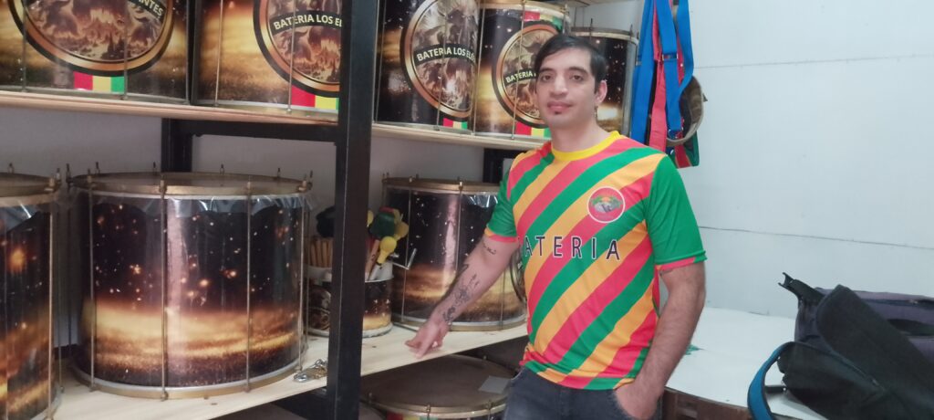 Martin Silva vuelve a dirigir a la batería de Comparsa Ipanema