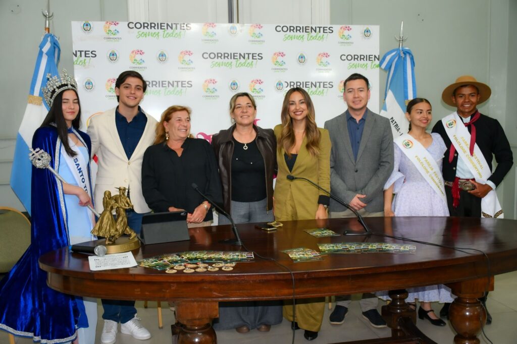 Santo Tomé lanzó su tradicional Festival del Folklore Correntino en Corrientes Capital