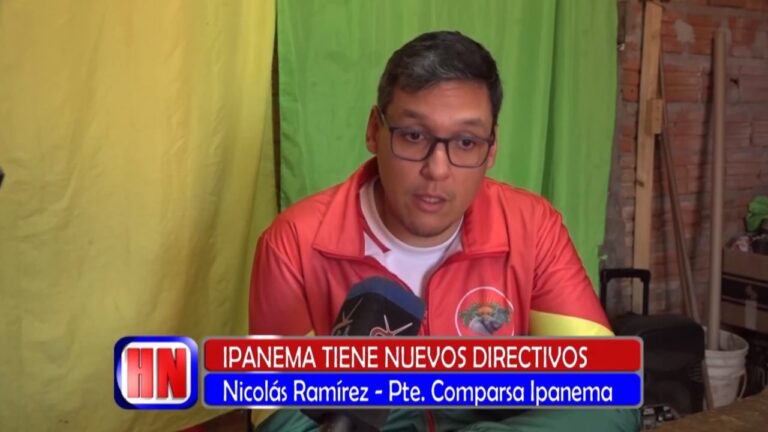 Comparsa Ipanema ante un nuevo desafío, su presidente Nico Ramírez da detalles del nuevo proceso
