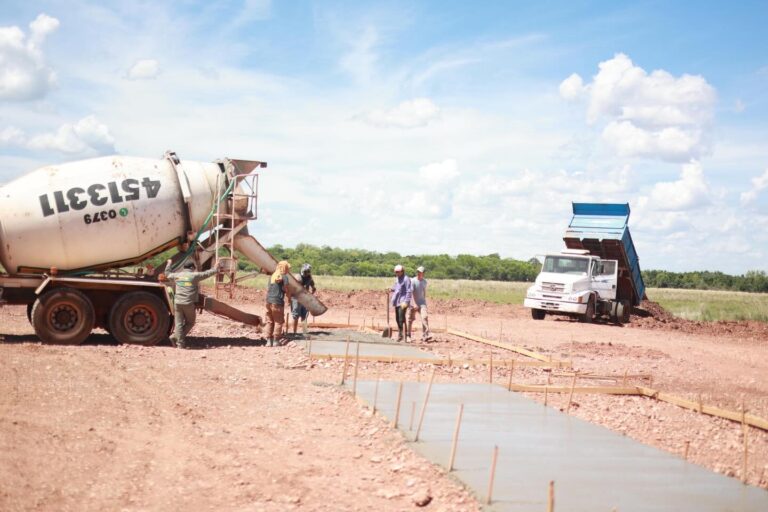 Avanza la instalación de la primera empresa en el Parque Industrial de Santo Tomé