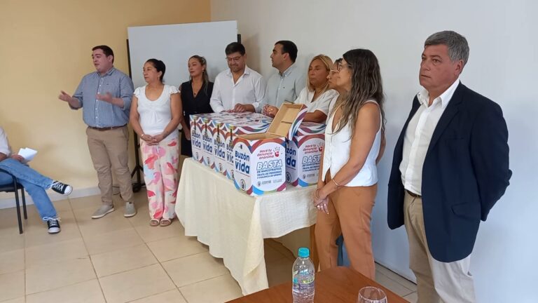Presentaron el programa “Buzones de la Vida” para recibir denuncias anónimas