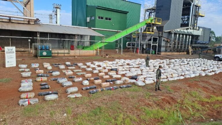 Gendarmería quemó más de 9 toneladas de marihuana que habían sido secuestradas en noviembre en Eldorado