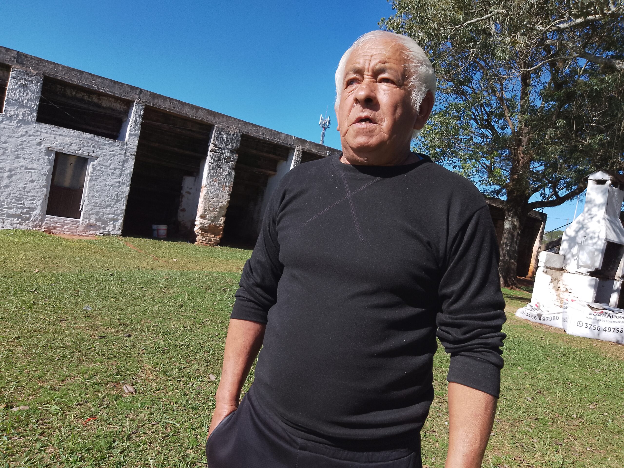 “Lito” Ponce y la odisea de vivir 50 años debajo de las tribunas del estadio “27 de Agosto”