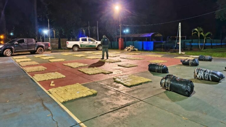 Misiones: Secuestran más de una tonelada de marihuana