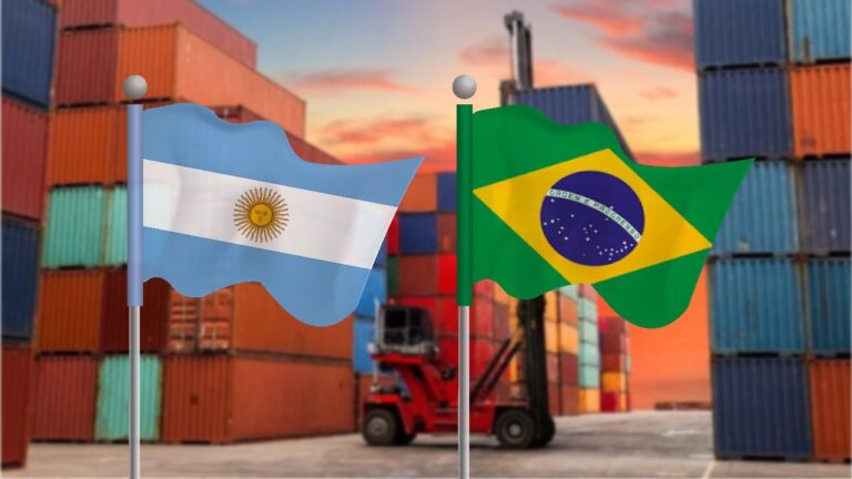 El comercio con Brasil cerró junio casi en equilibrio tras una fuerte baja de las importaciones