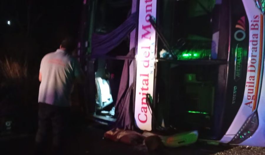 Falleció otra pasajera tras el vuelco de un colectivo en la zona de Alvear