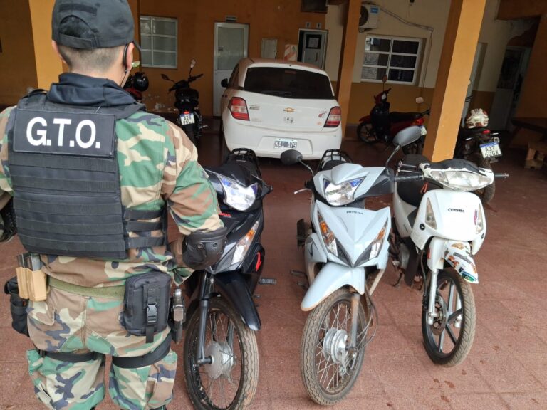 Golpe a la adulteración de vehículos: Secuestran autos y motos con papeles falsos en Santo Tomé