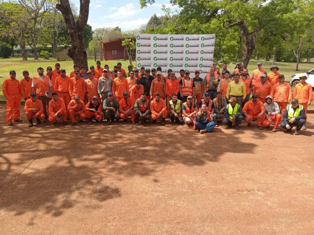 Más de 120 operarios se capacitaron en prevención y combate de incendios en Gdor Virasoro