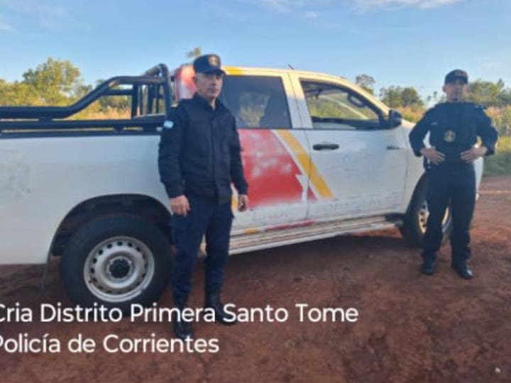 Santo Tomé y Misiones en acción: recuperaron en Oberá una camioneta que había sido robada
